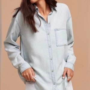 Aritzia community veritas longsleeve collar button Down shirt